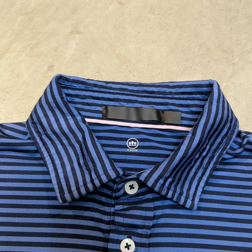 RLX Sunfaded Polo Mens L-XL Blue Green Lot Of 2 - Picture 4 of 8